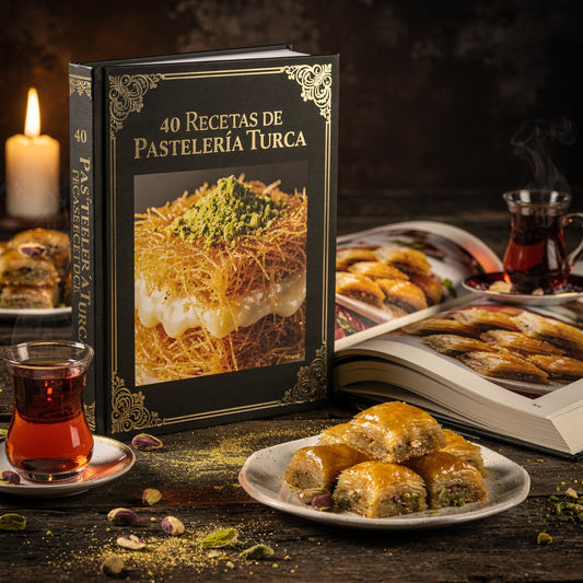 40 RECETAS DE PASTELERÍA TURCA: Los dulces que conquistaron el mundo desde Estambul